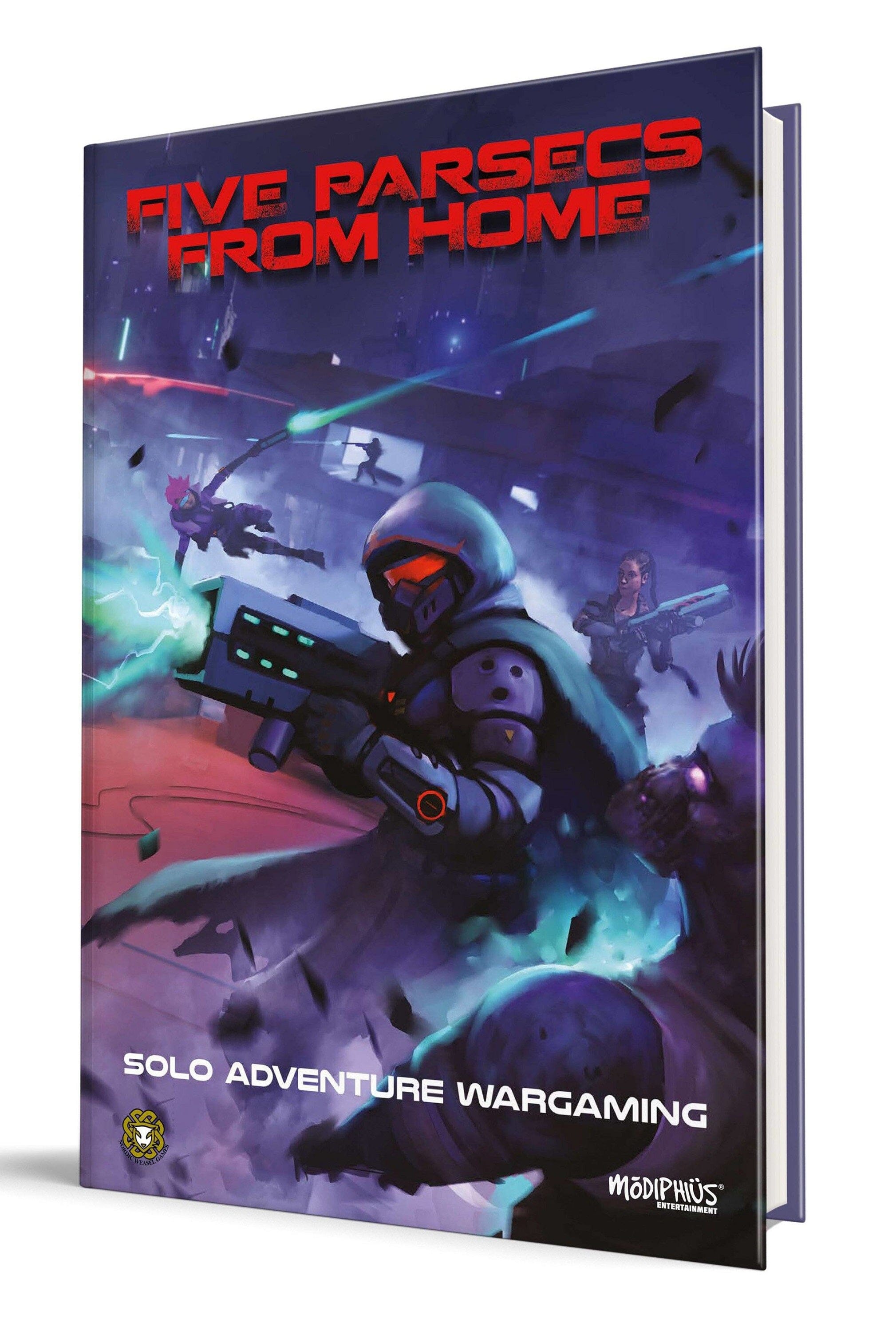 Five Parsecs From Home Libro Wargame Solo 184 Pagine EN