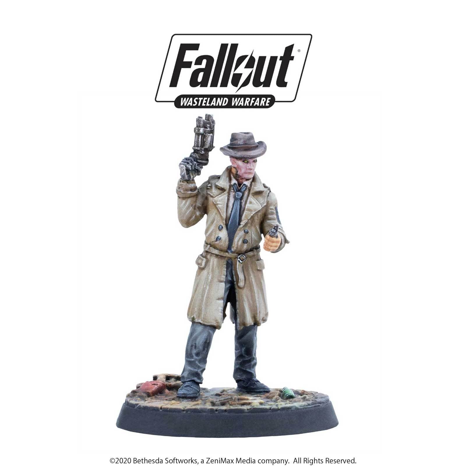 Modiphius Fallout Wasteland Warfare Survivors Unusual Allies miniature