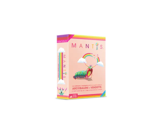 Asmodee Mantis Classico gioco carte party 2-6 arcobaleno