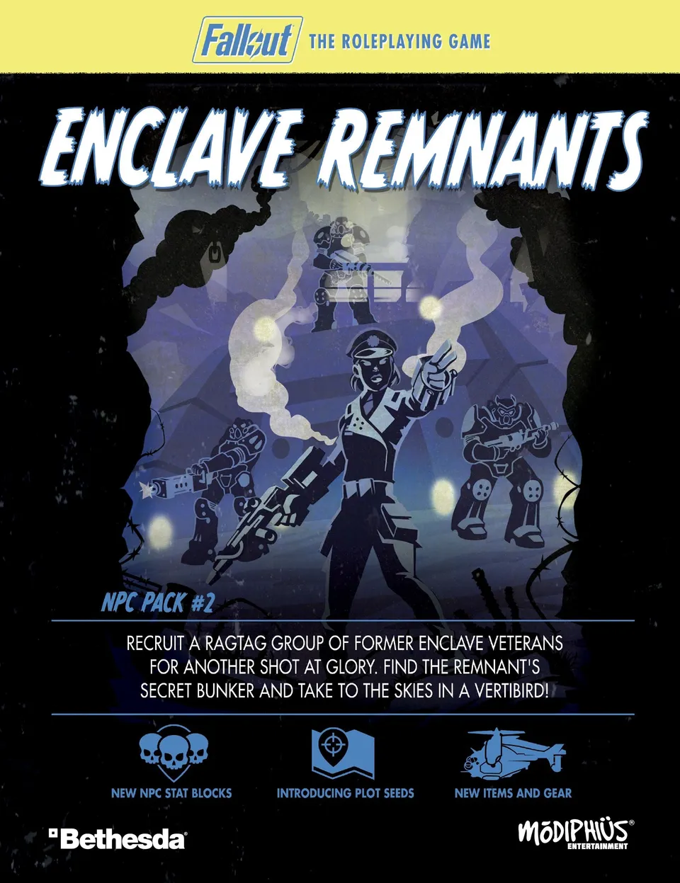 Fallout 2d20 NPC Pack 2 Enclave Remnants supplemento PDF