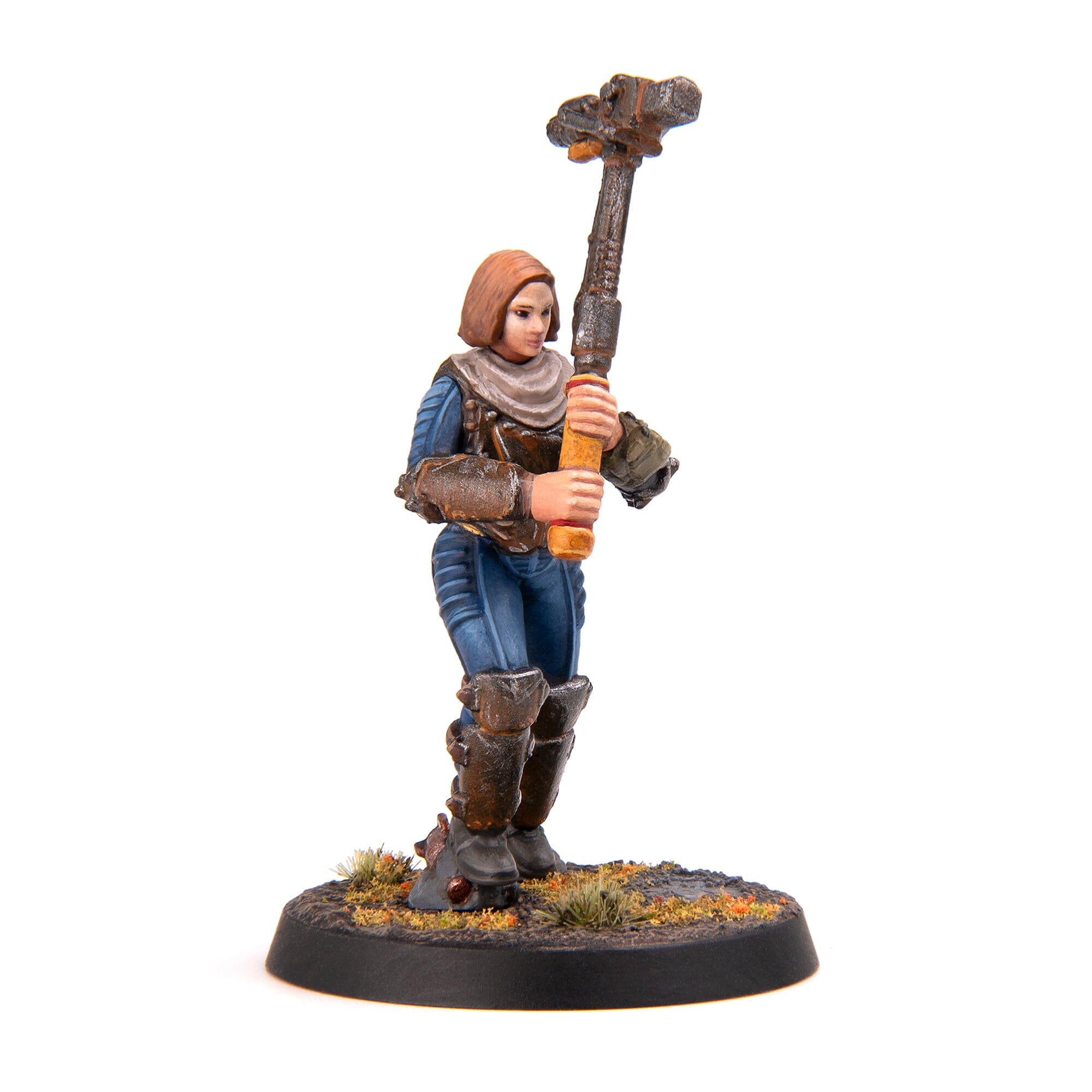 Modiphius Fallout Female Hero Vault Dwellers miniature 4 pezzi plastica