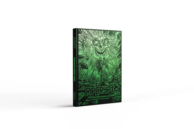Modiphius RipCrypt Manuale Base Premium gioco di ruolo 1-8 giocatori