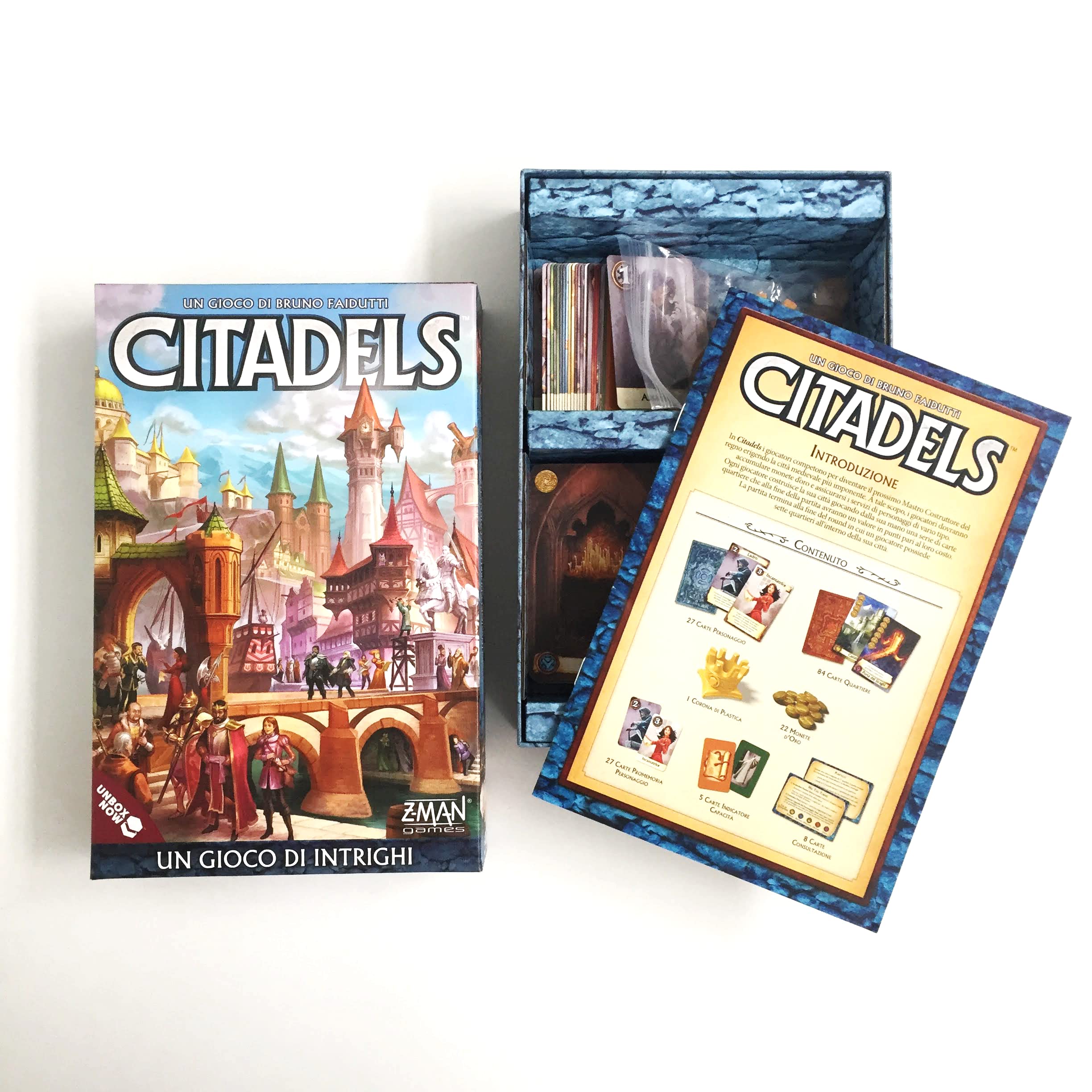 Asmodee Citadels Gioco da Tavolo Gioco Base bluff costruzione