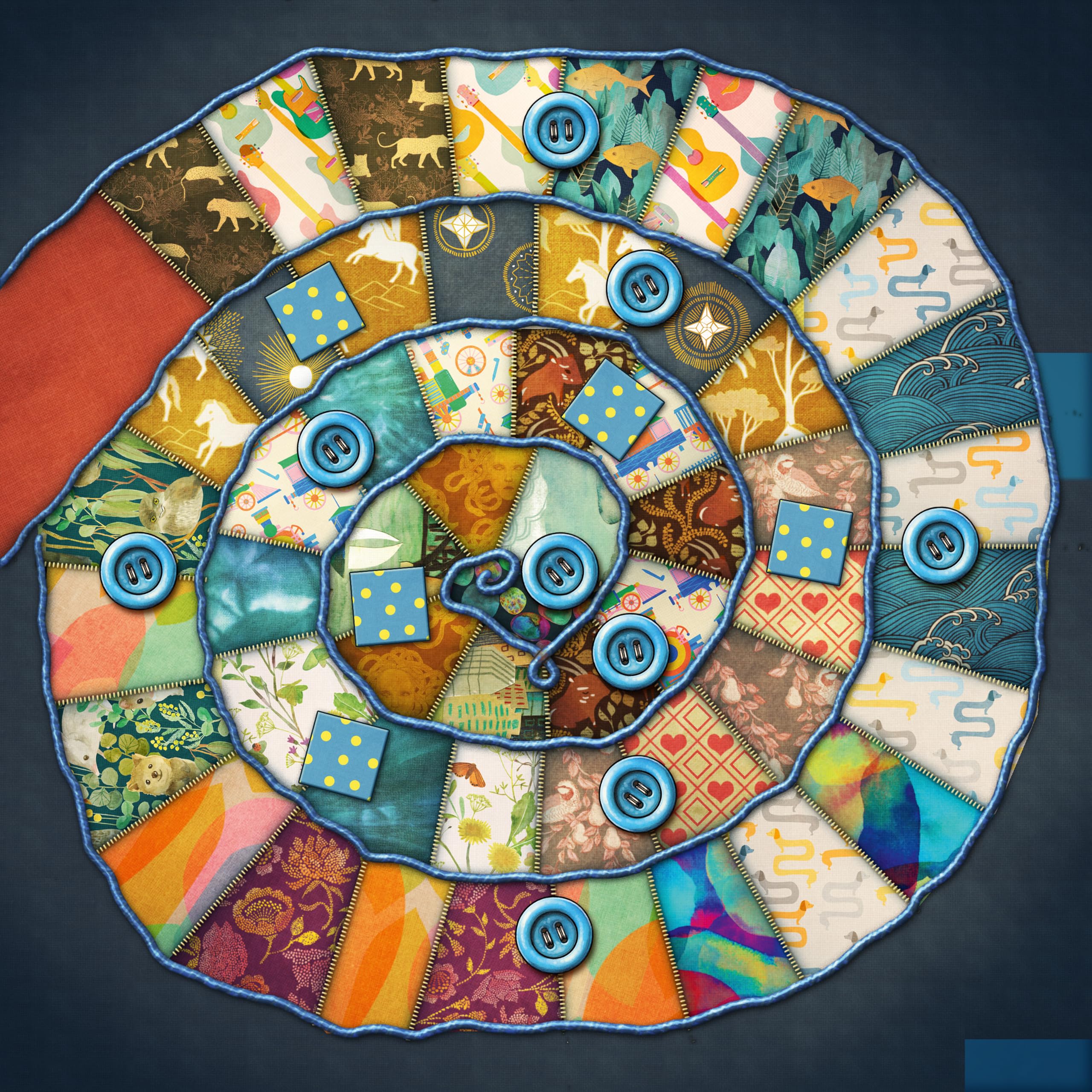 Asmodee Patchwork Nuova Edizione gioco per 2 giocatori