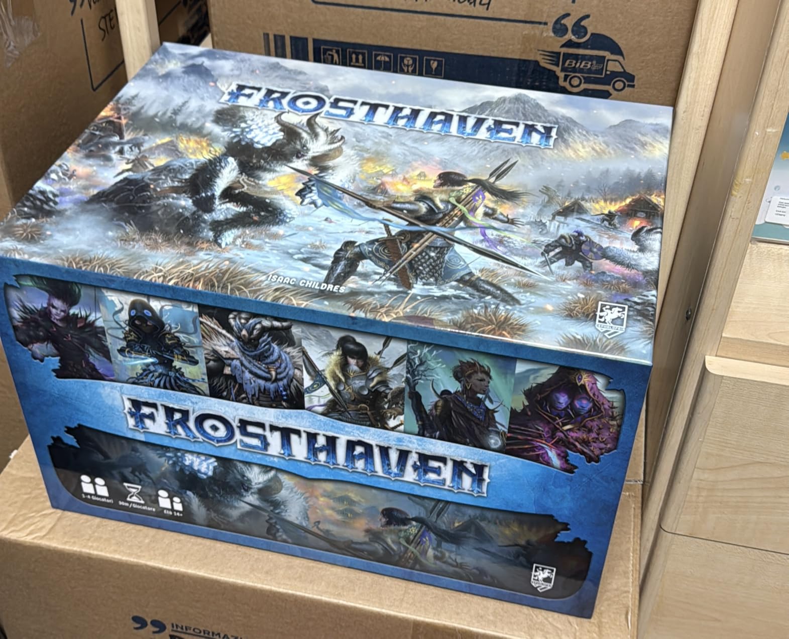 Asmodee Classic Frosthaven gioco da tavolo collaborativo italiano