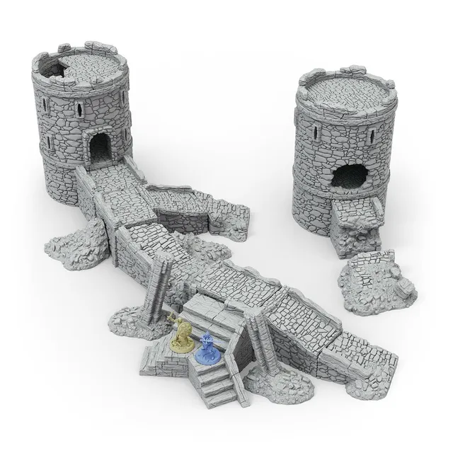 Modiphius Elder Scrolls Call to Arms Torre Ovest File STL 3D