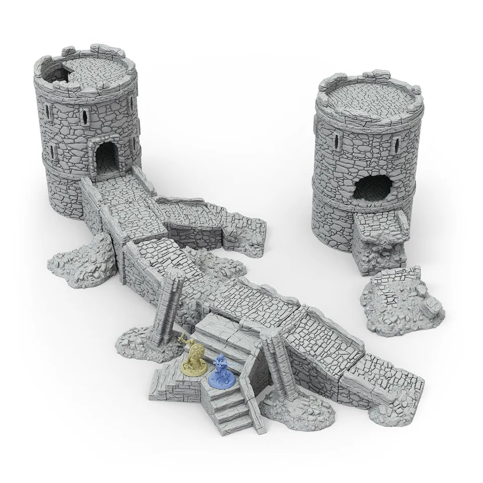 Modiphius Elder Scrolls Call to Arms Torre Ovest File STL 3D