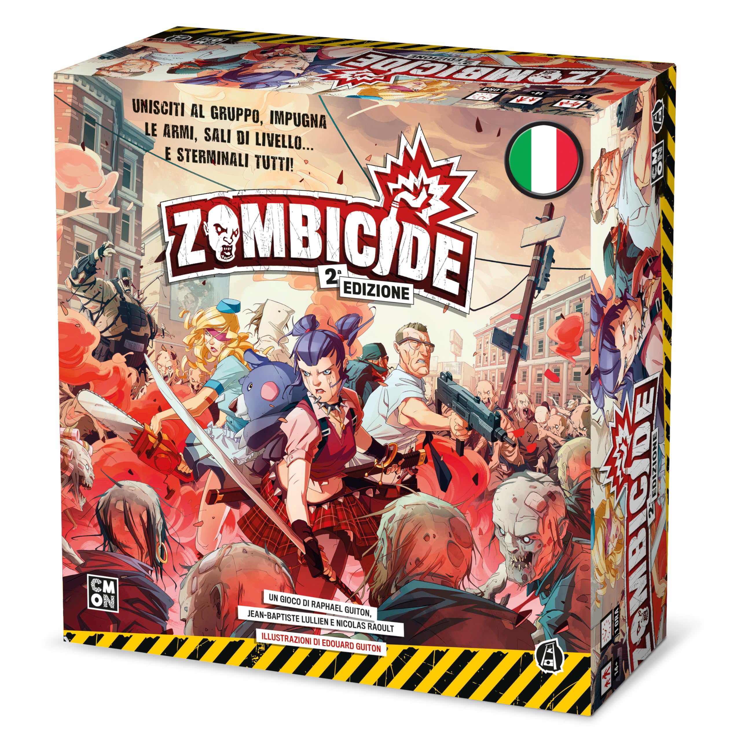 Asmodee Zombicide Seconda Edizione gioco da tavolo base cooperativo