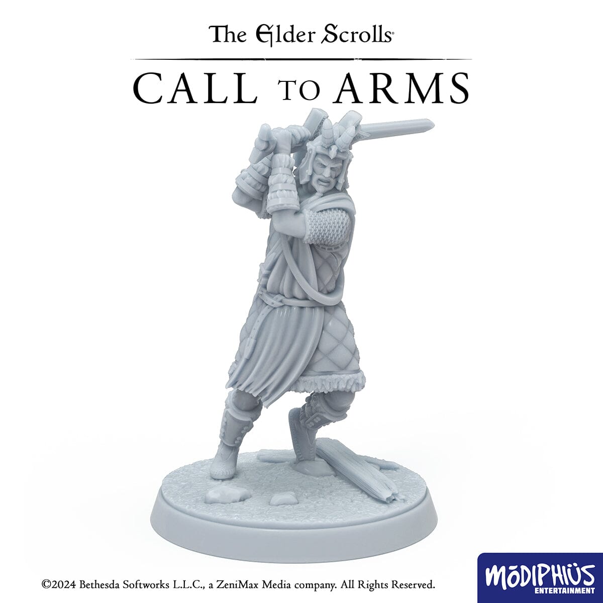 Modiphius Elder Scrolls Call to Arms Stormcloak Starter Set miniature STL