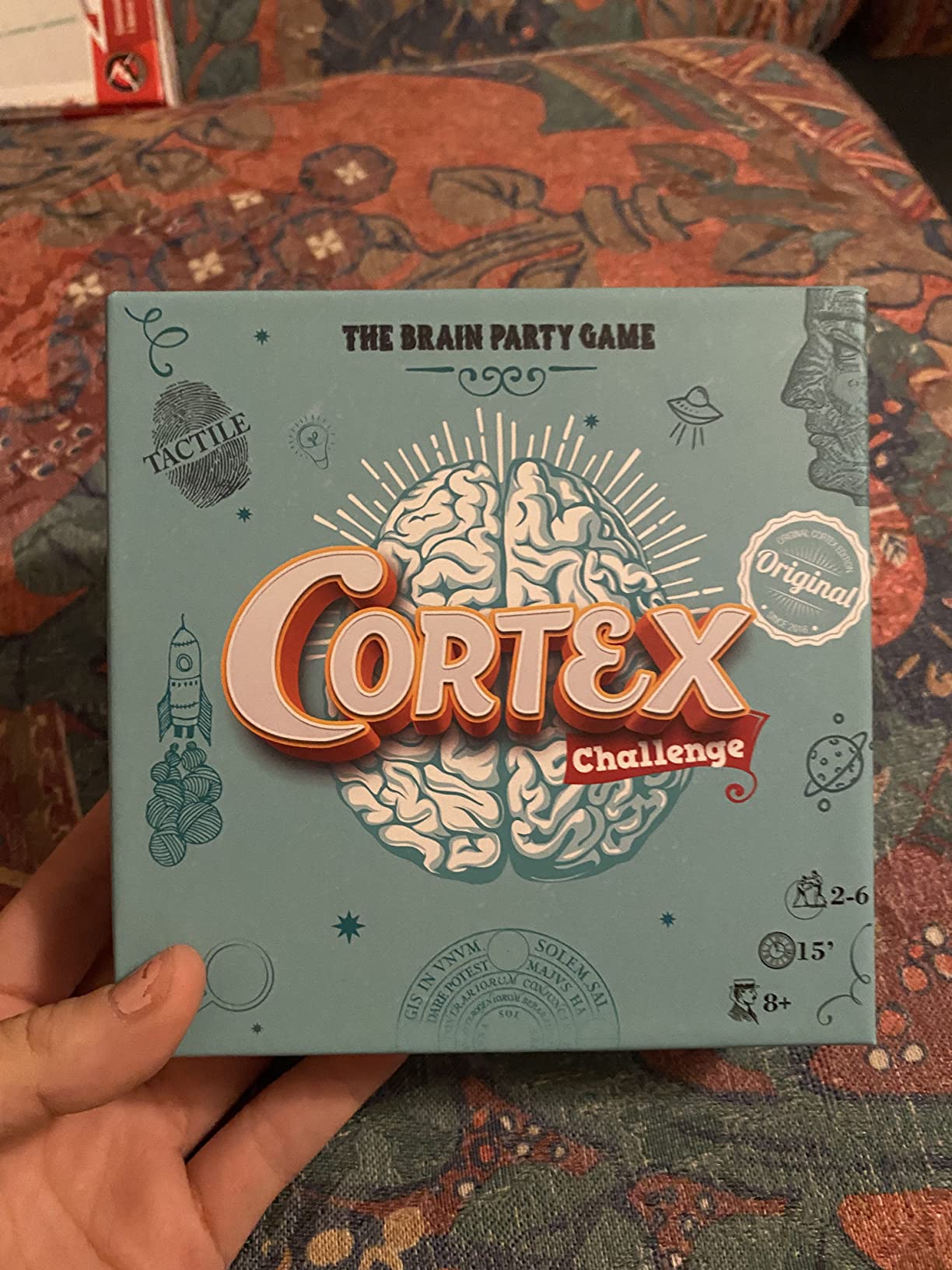 Asmodee Cortex Challenge Azzurro gioco carte cervello 2-6