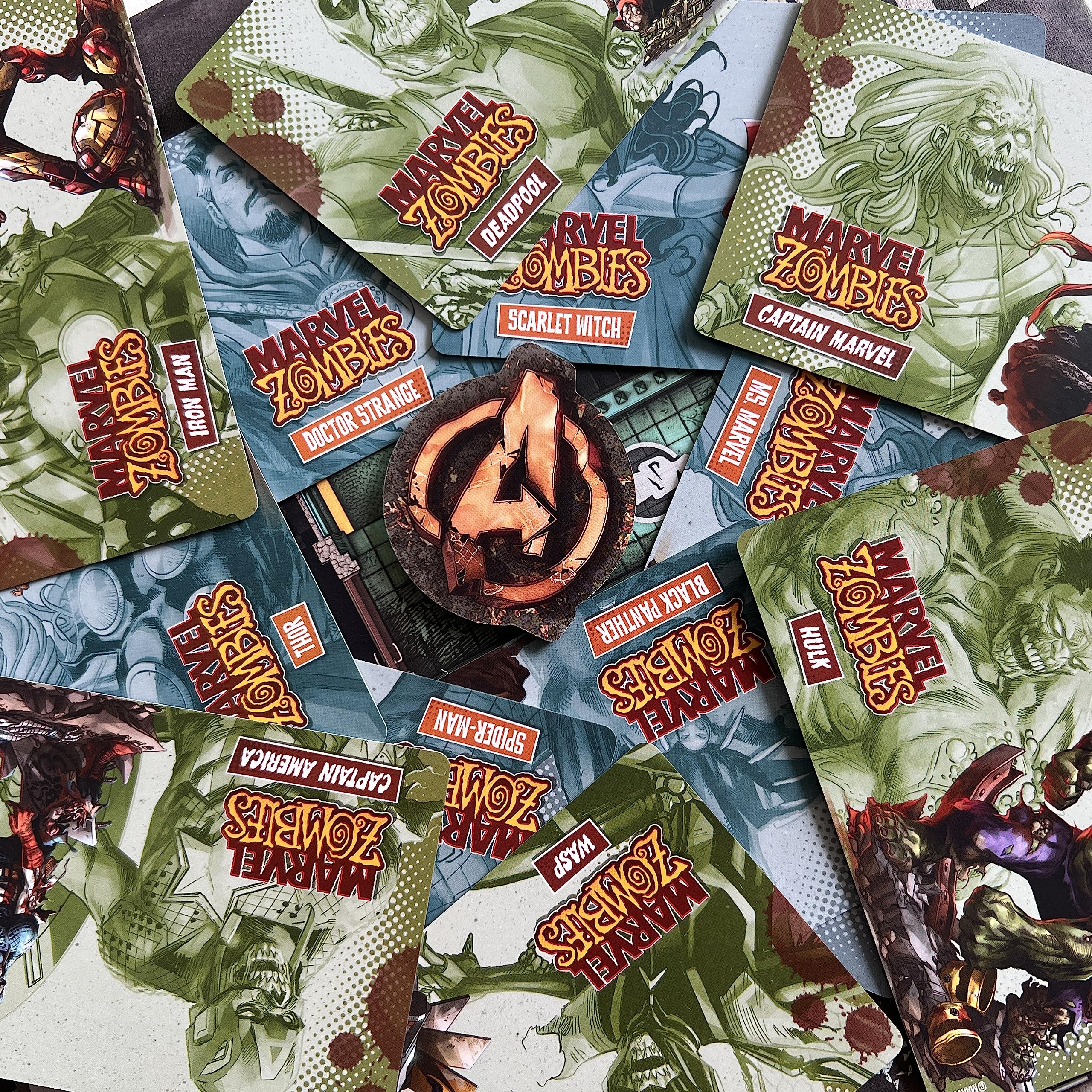 Asmodee Marvel Zombies gioco da tavolo cooperativo italiano