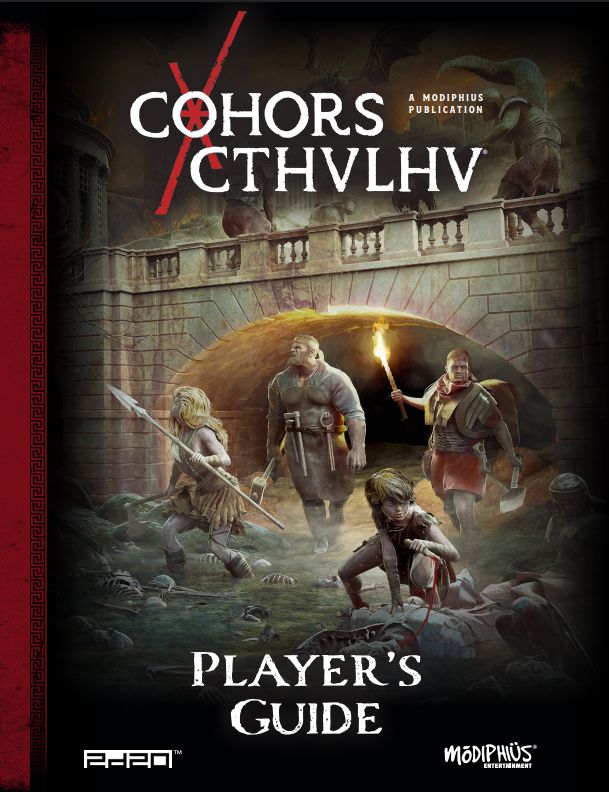 Modiphius Cohors Cthulhu RPG Player's Guide manuale 224 pagine