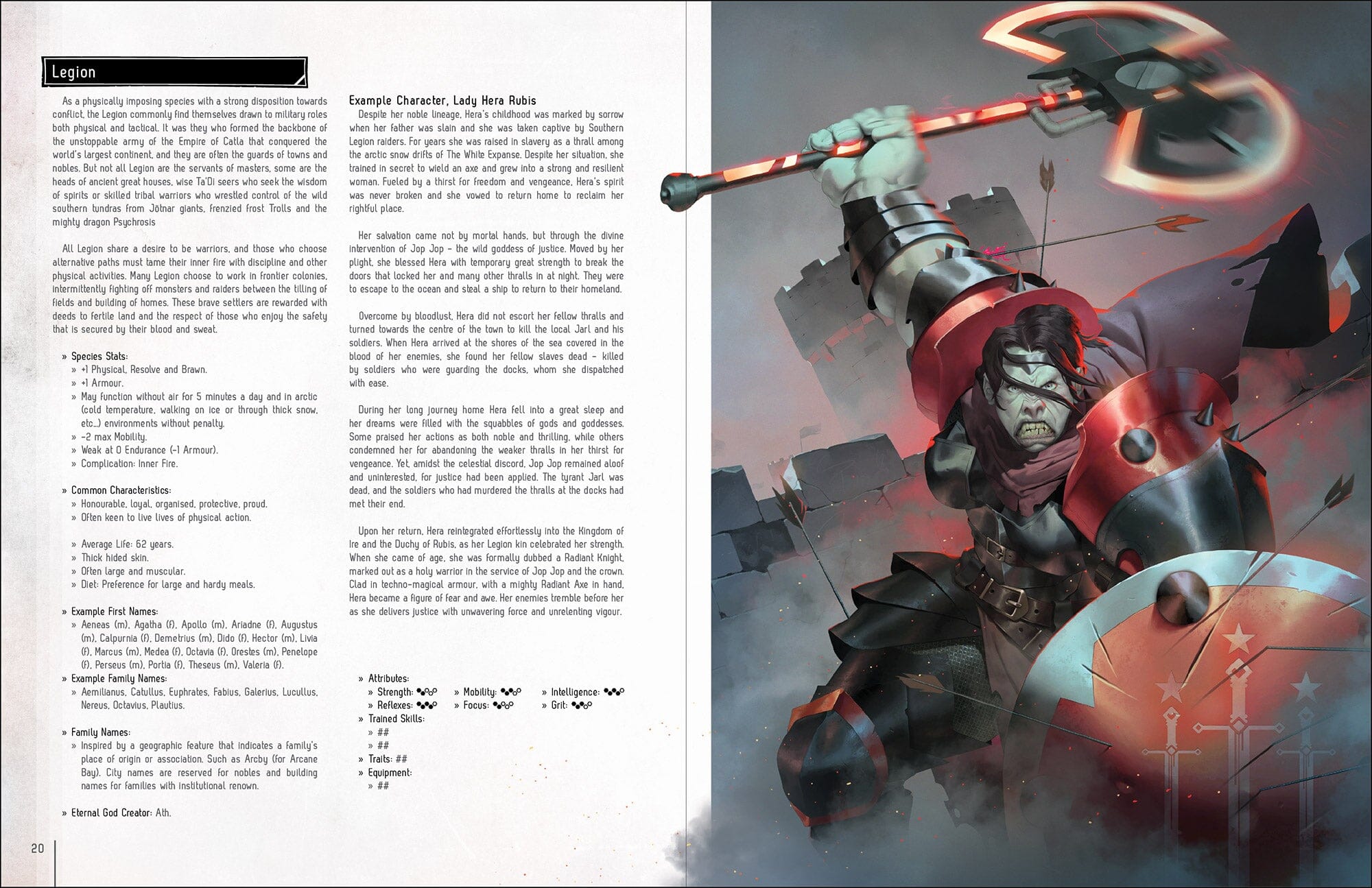 Fragged Empire Kingdom 2 Setting Guide manuale GDR PDF 204 pagine
