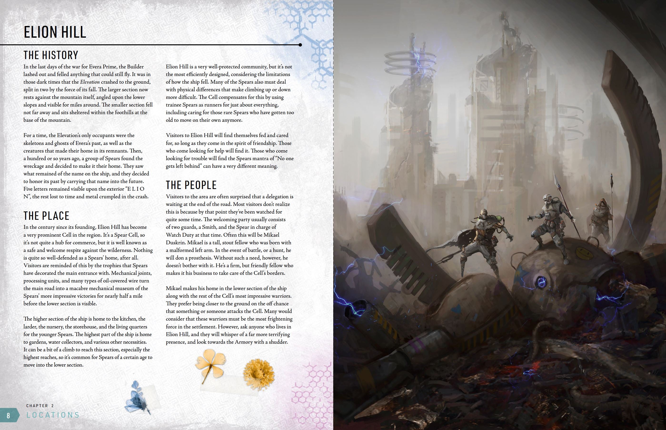 Modiphius Dreams and Machines Emerta Valo Guida ambientazione
