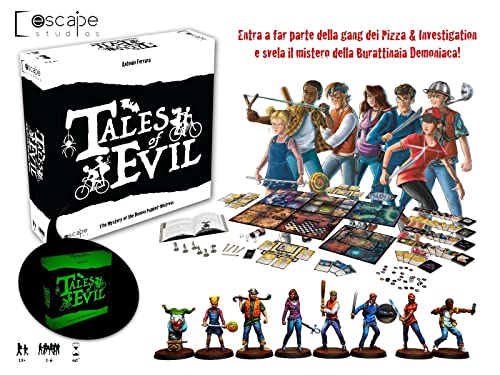 Asmodee Giochi per Famiglie Tales of Evil Gioco Tavolo 1-6 ITA Horror