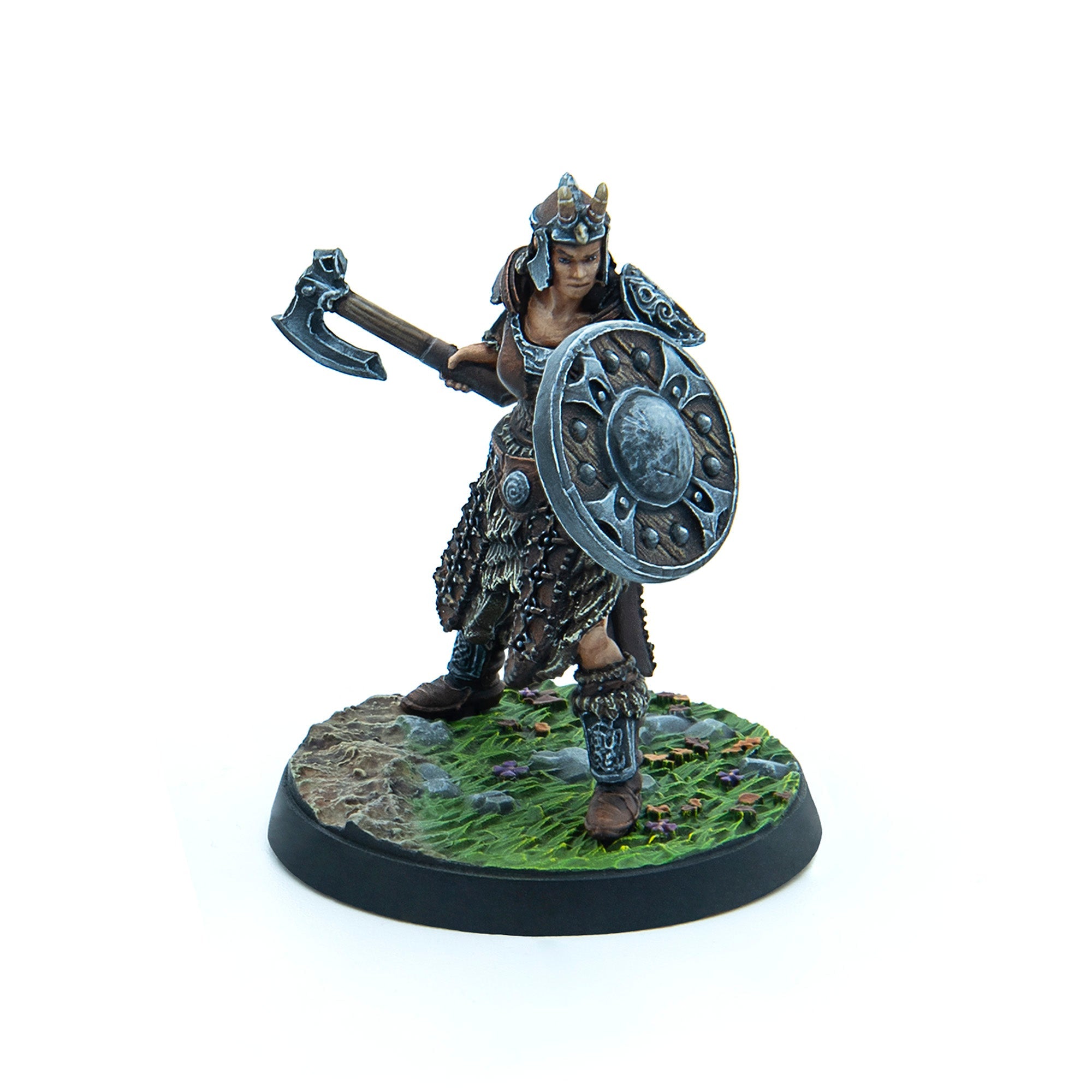 Elder Scrolls Call to Arms miniature Bandit Pillagers resina