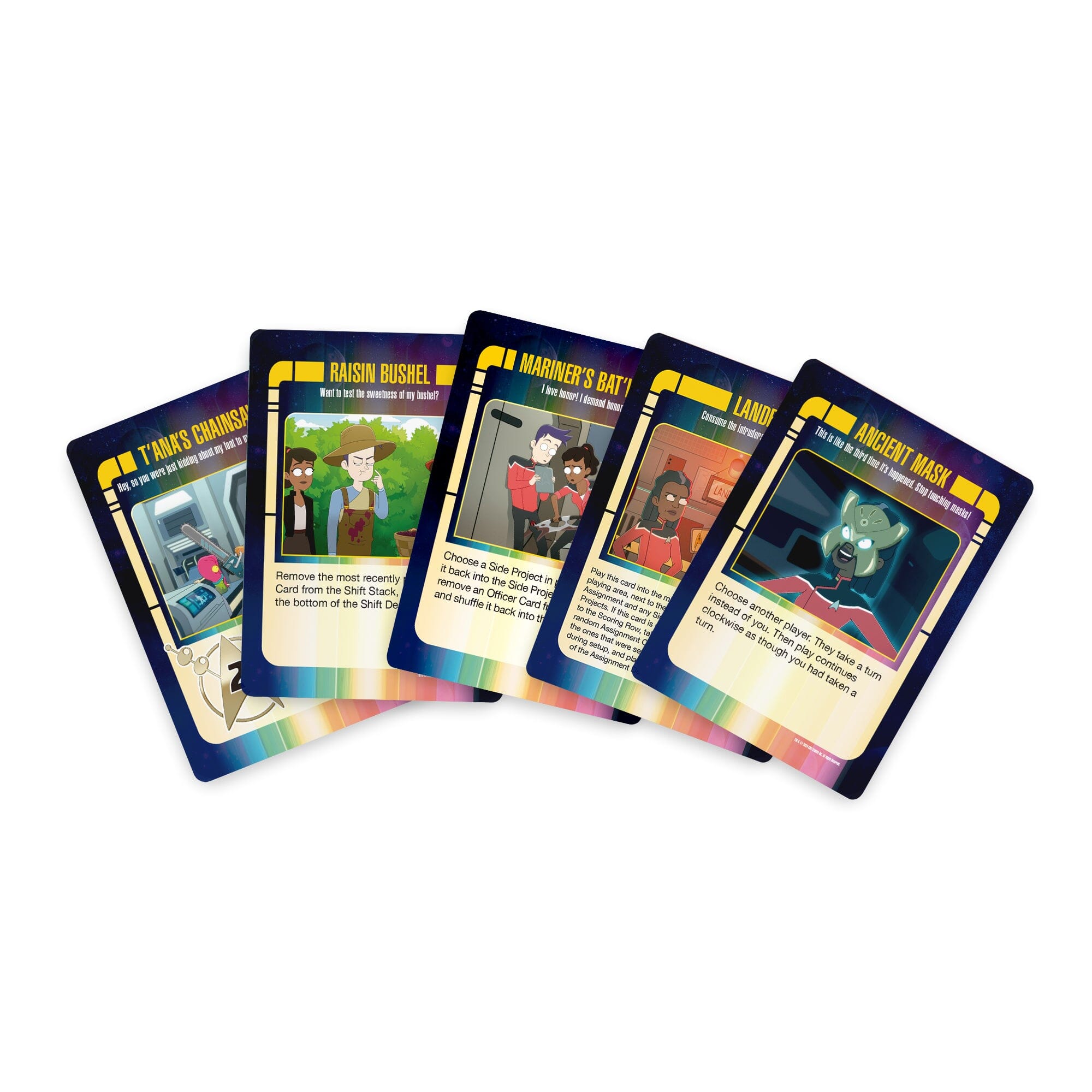 Modiphius Star Trek Lower Decks Buffer Time gioco di carte