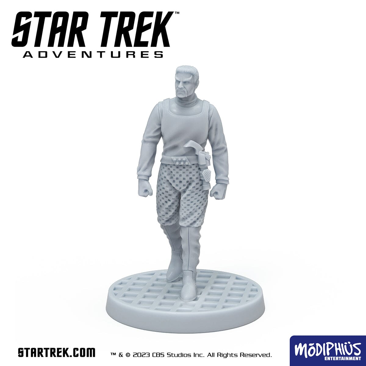 Modiphius Star Trek Adventures Klingon Warrior TOS miniatura STL 32mm