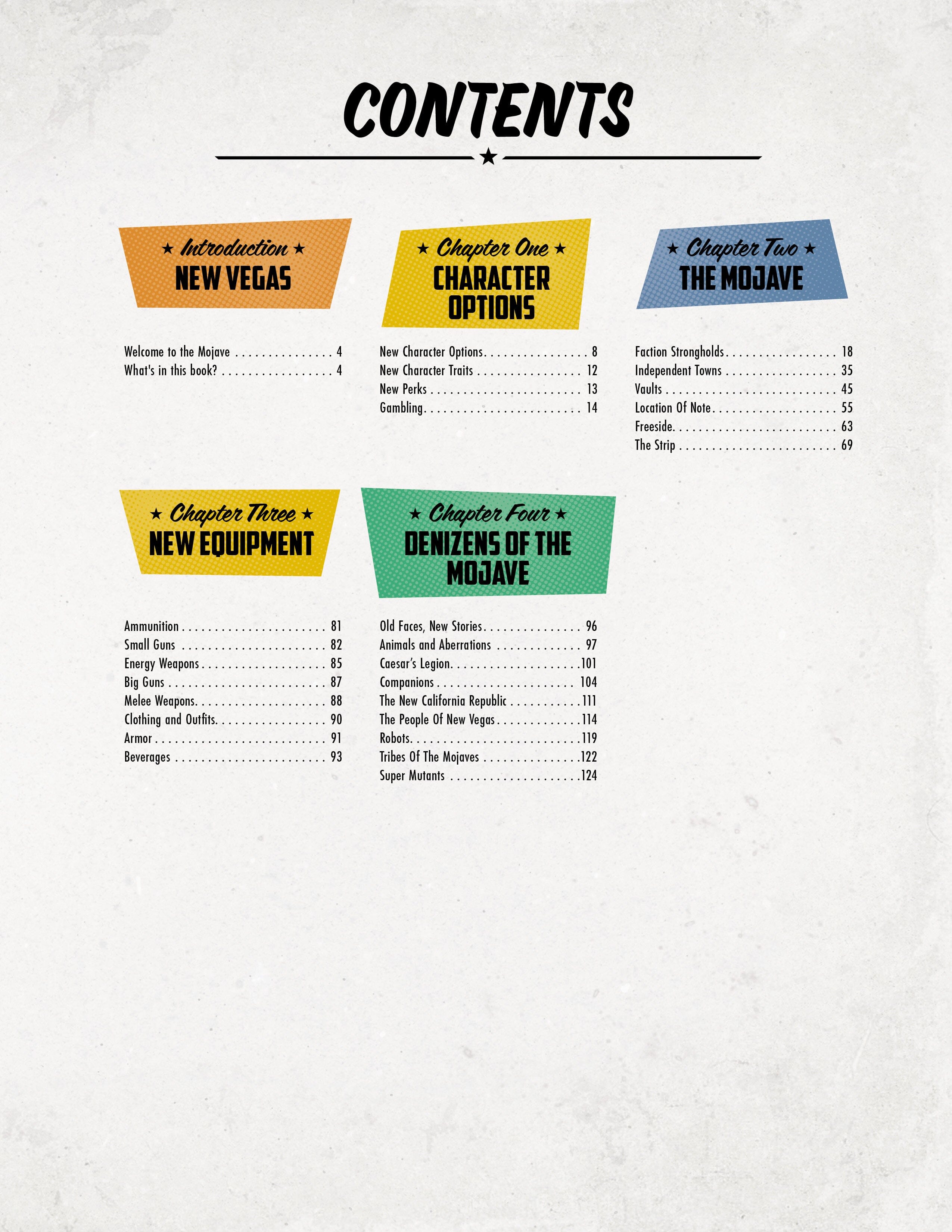 Fallout GDR New Vegas Setting Guide PDF 128 pagine Mojave