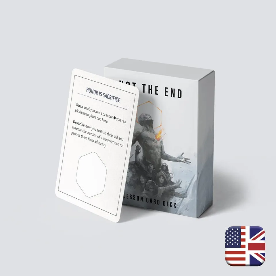 MANA Not The End Lesson Card Deck PDF 54 Carte Digitali HexSys