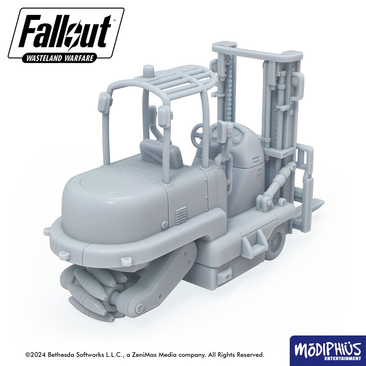 Fallout Terrain Industrial Vehicles scenici STL stampa 3D