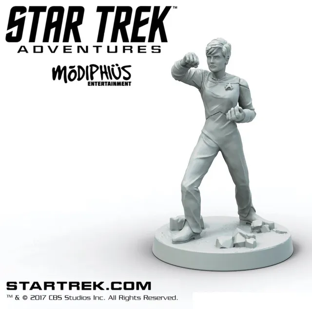 Modiphius Star Trek TNG Natasha Yar miniatura STL 32mm