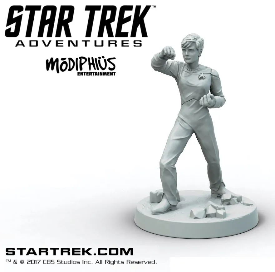 Modiphius Star Trek TNG Natasha Yar miniatura STL 32mm