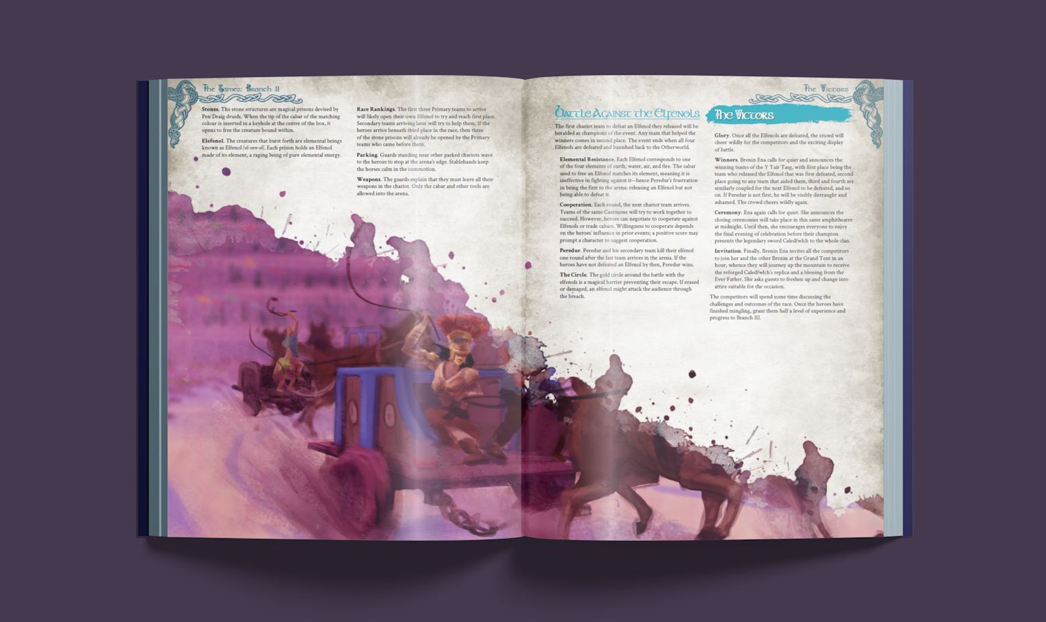 Modiphius Legends of Avallen Trilogia Bundle Gioco di Ruolo 3 Volumi
