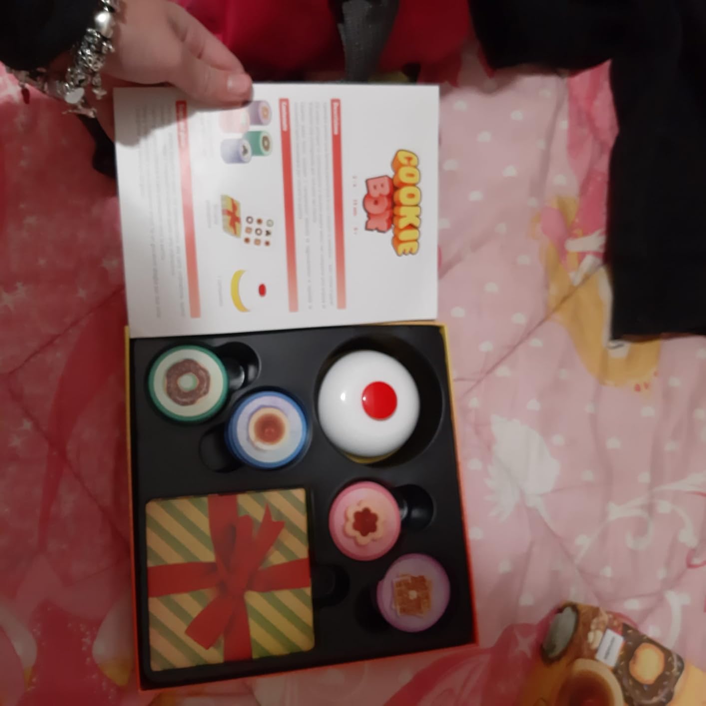 Asmodee Cookie Box carte gioco abilità velocità 6+ anni