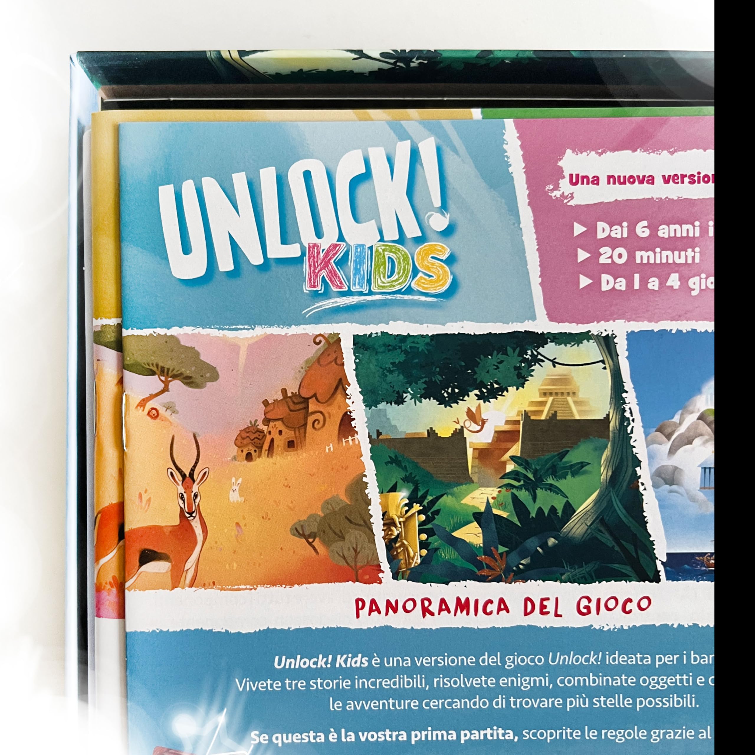 Asmodee Unlock! Kids Storie Leggendarie Gioco di Carte 6+ anni
