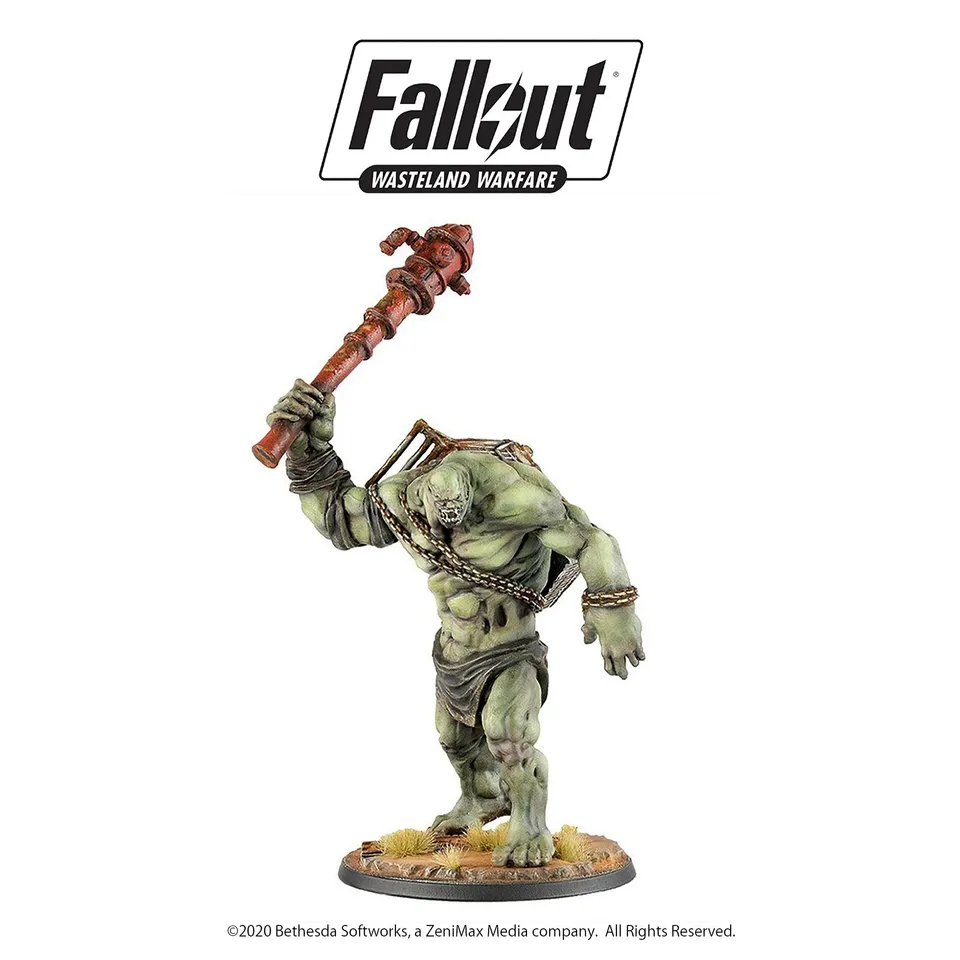 Fallout: Wasteland Warfare Behemoth Miniatura Resina 32mm