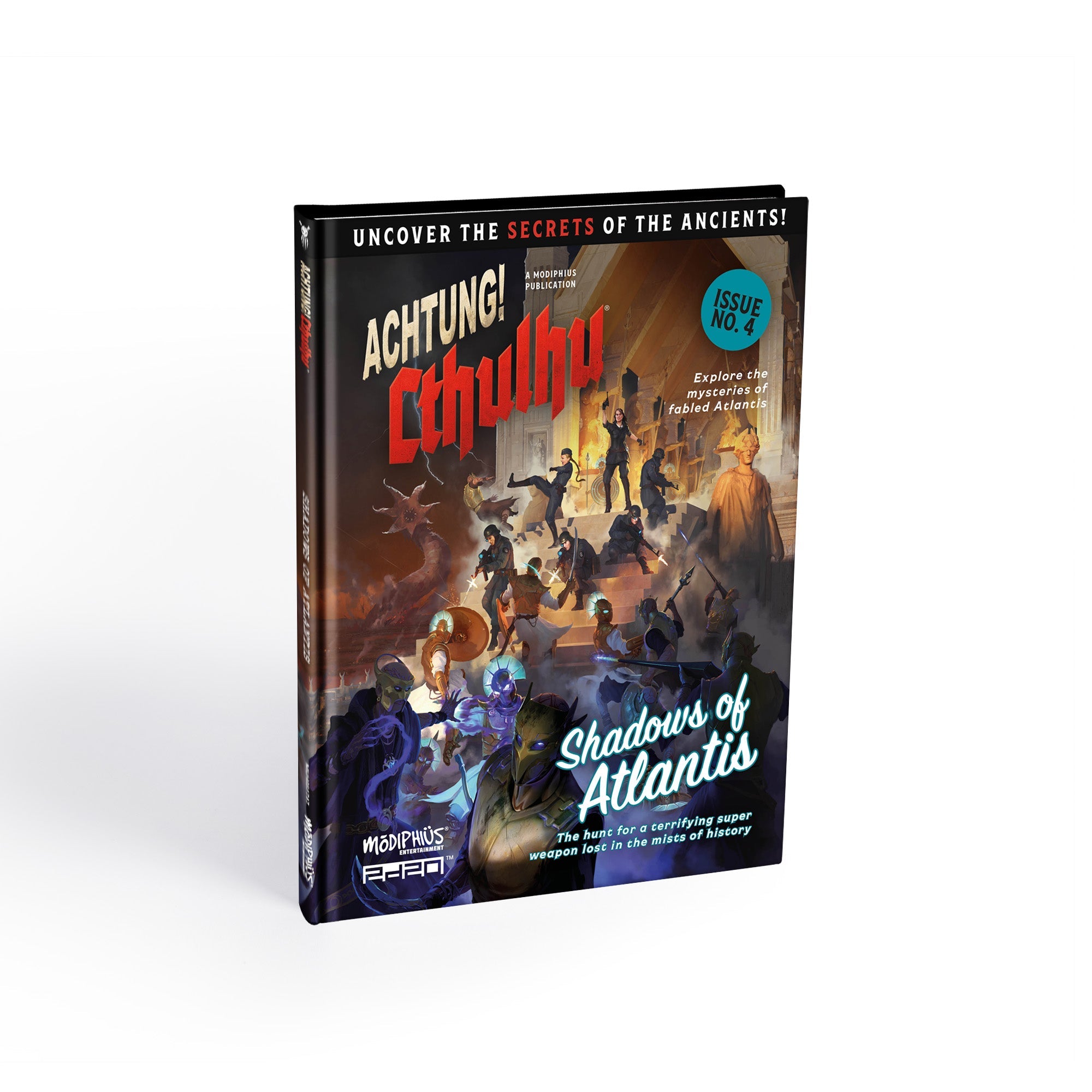 Modiphius Achtung! Cthulhu Shadows of Atlantis Manuale 2d20 230p