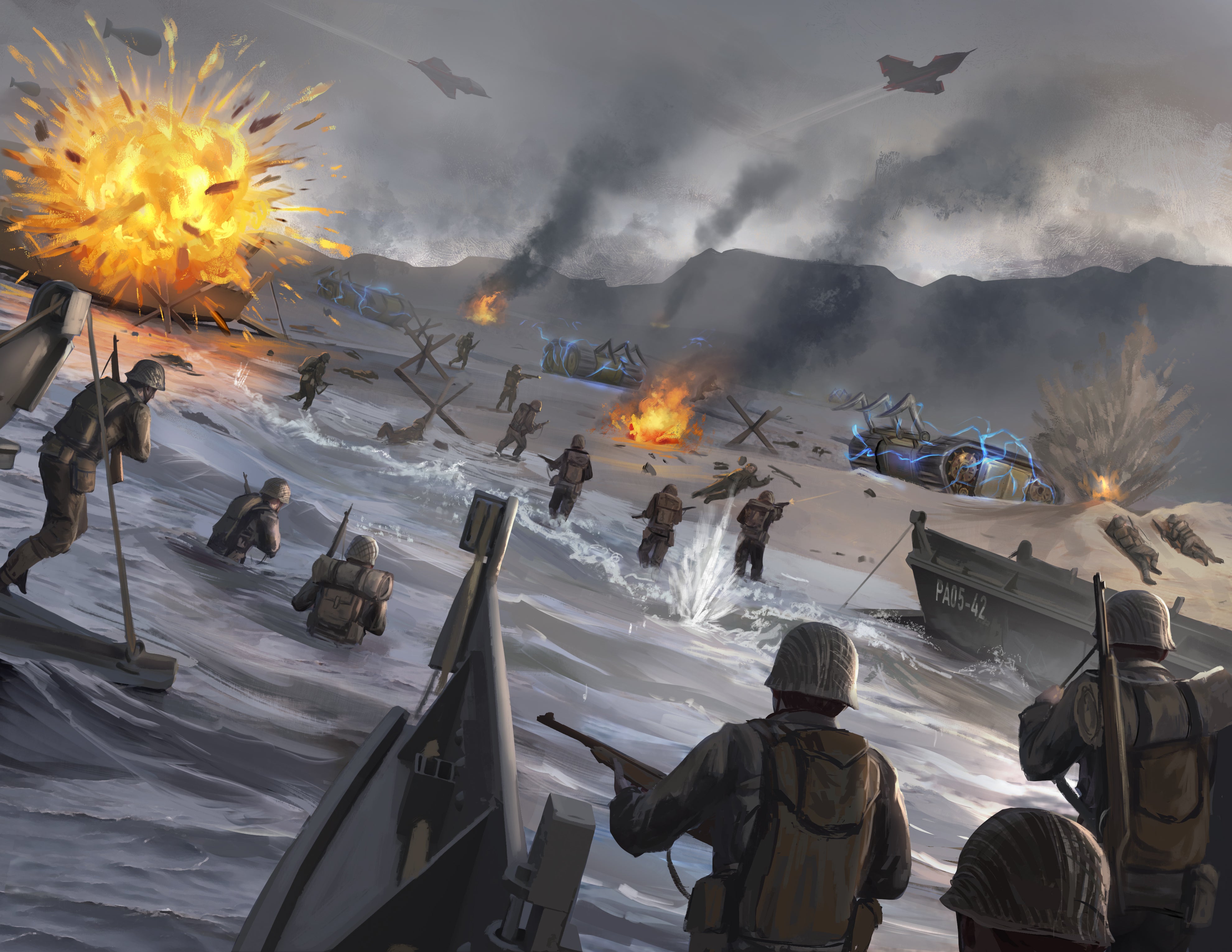 Modiphius Achtung! Cthulhu D-Day Darkest Day manuale PDF