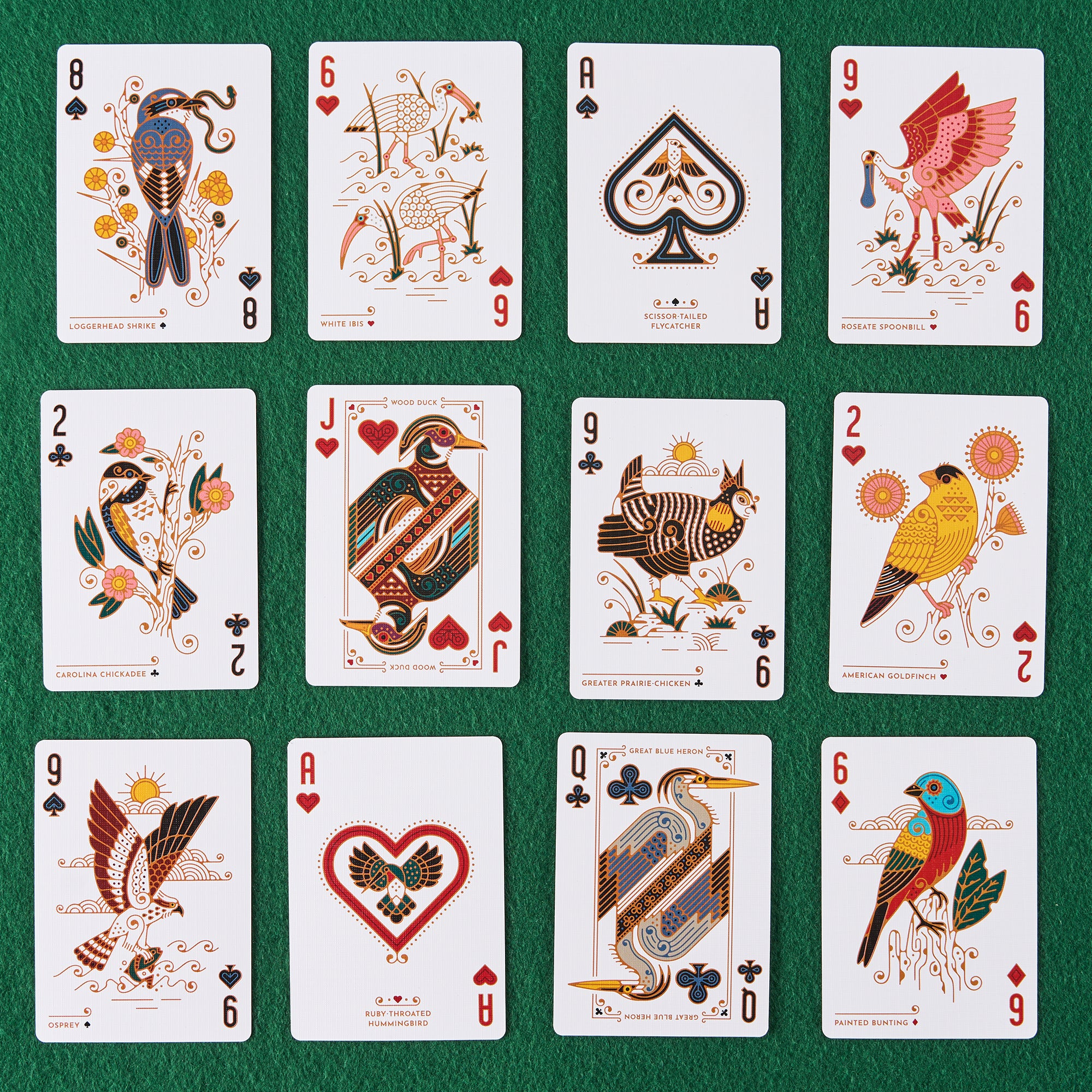 Underdog Games Bird in the Hand mazzo carte uccelli premium