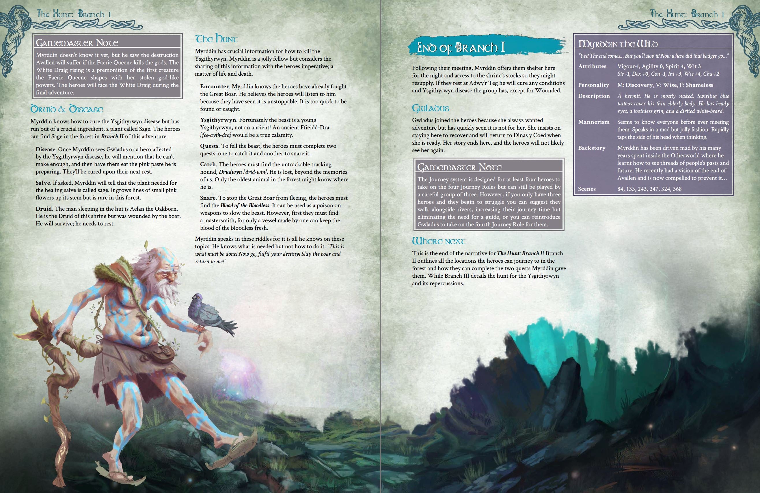 Modiphius Legends of Avallen Against the Faerie Queene campagna PDF
