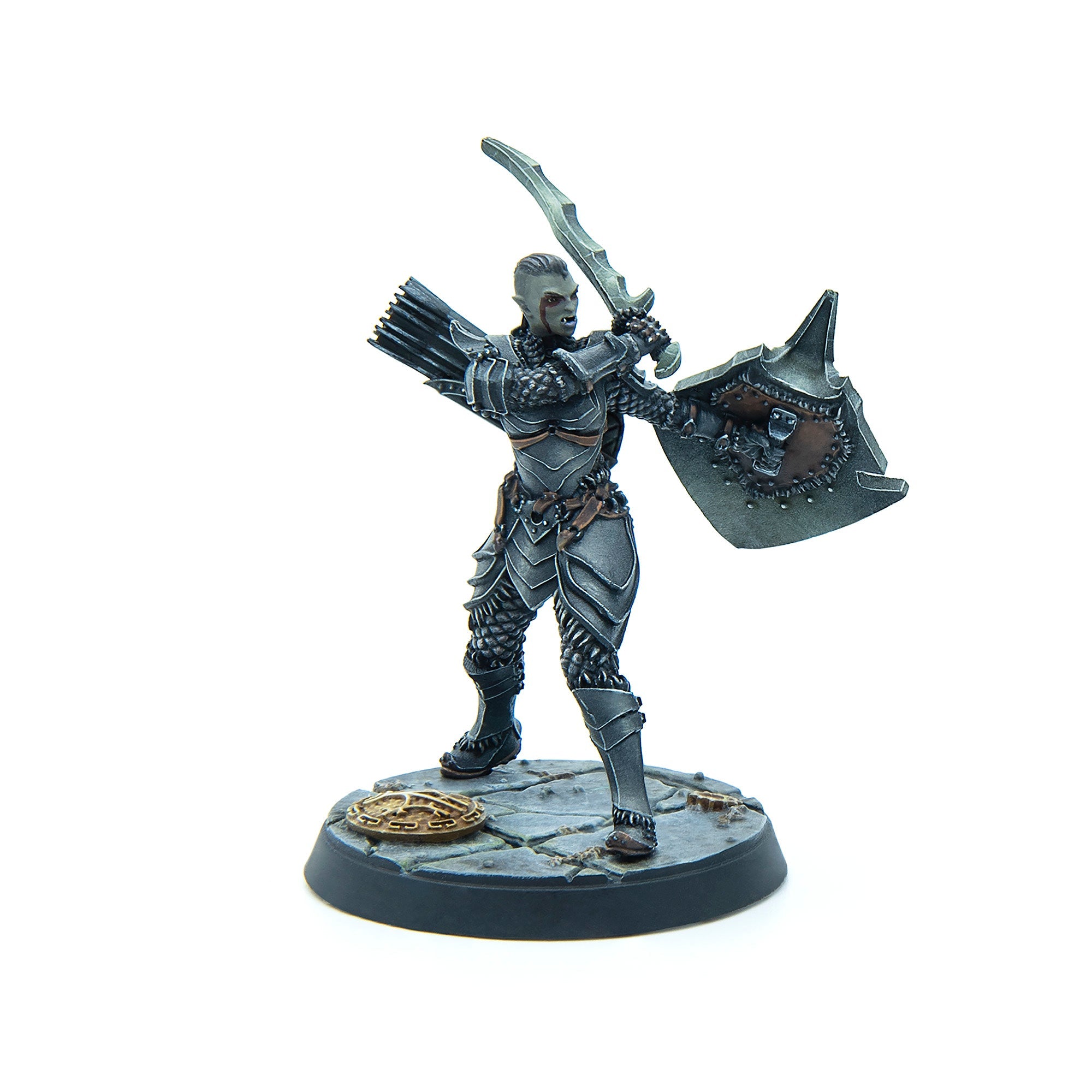 Modiphius Elder Scrolls Call to Arms Adventurer Fortune Hunters miniature resina