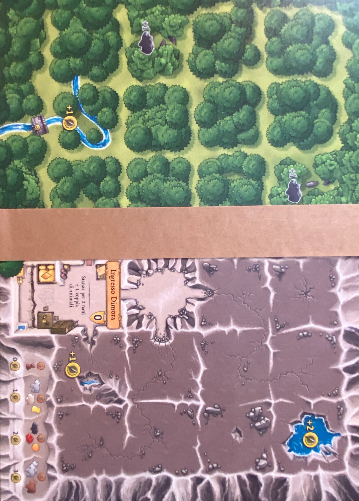Caverna Asmodee gioco tavolo strategia 1-7 giocatori italiano