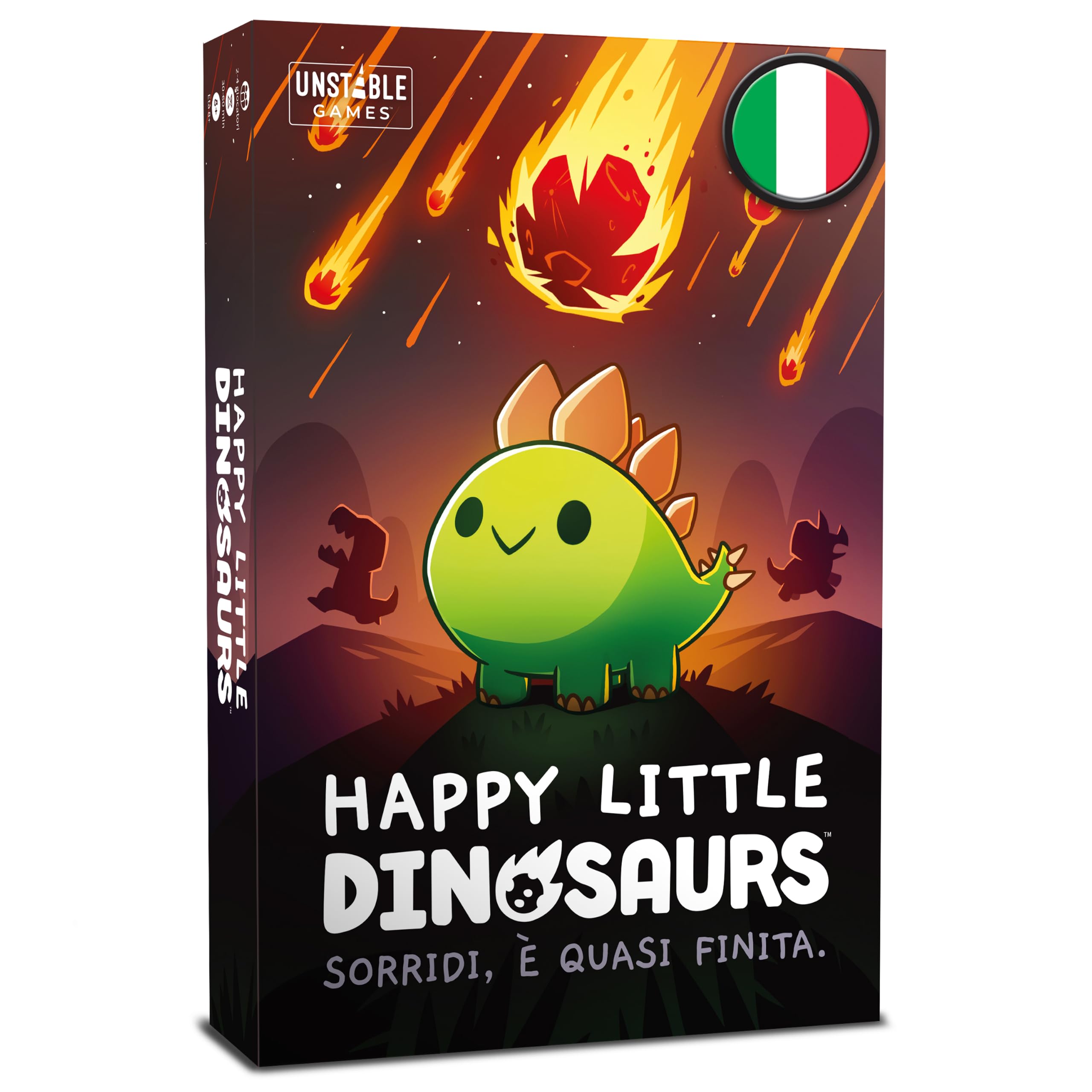 Asmodee Happy Little Dinosaurs Carte Gioco Base 2-4 giocatori