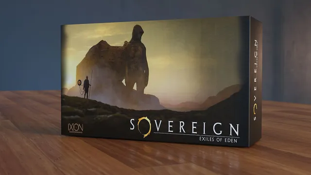 Modiphius Sovereign Exiles of Eden espansione carte 4 fazioni