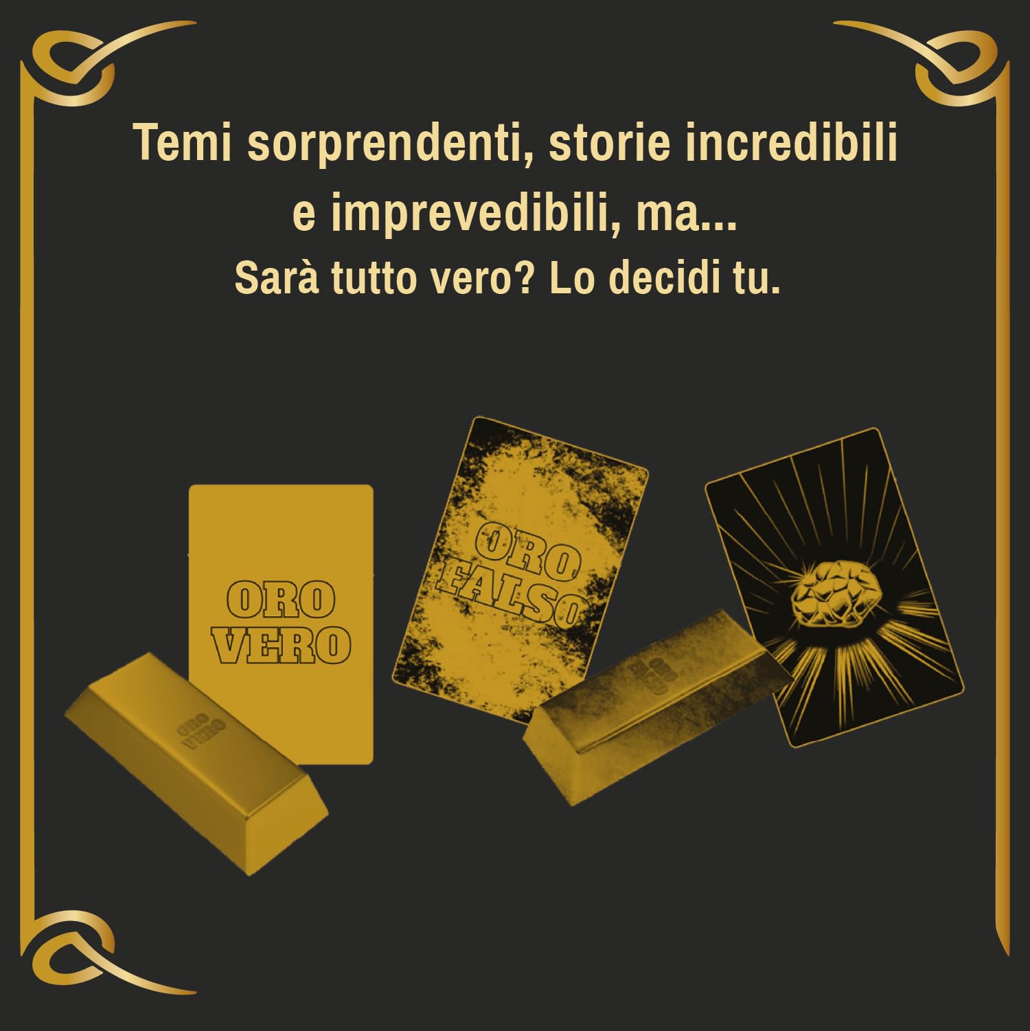 Asmodee How Gold Are You? gioco di bluff 3-6 giocatori