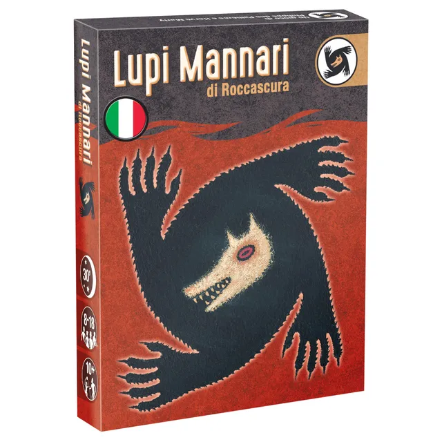 Lupi Mannari Roccascura Gioco Base Carte Gruppo 8-18 Giocatori