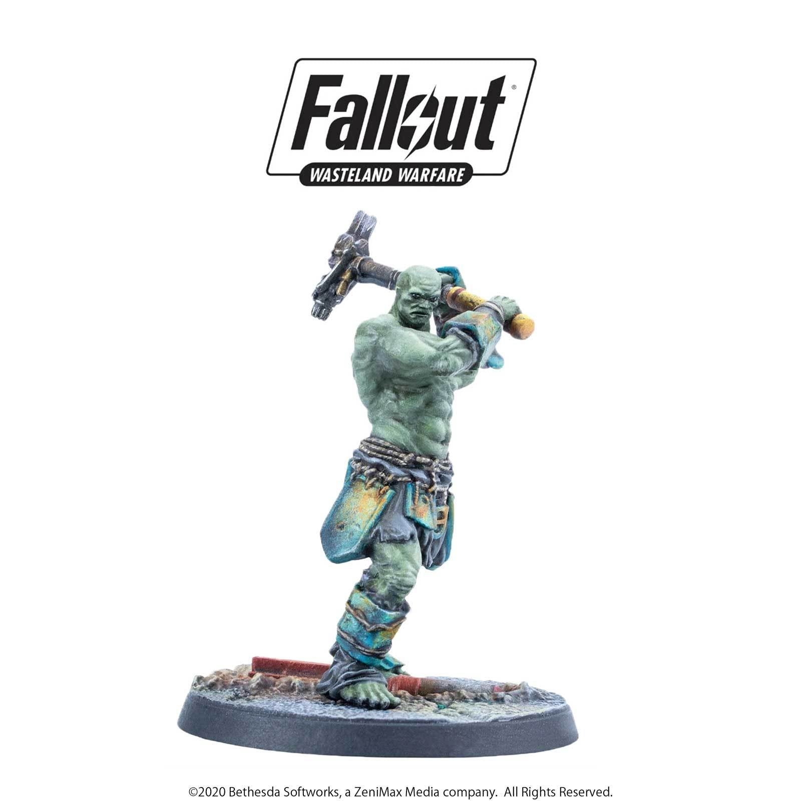 Modiphius Fallout Wasteland Warfare Survivors Unusual Allies miniature