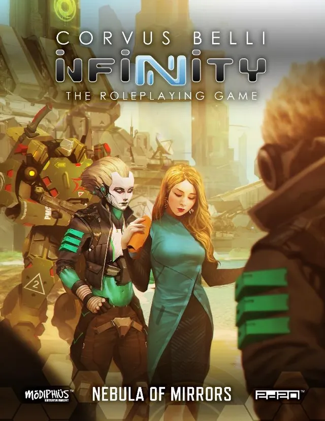Modiphius Infinity Nebula of Mirrors campagna PDF GdR