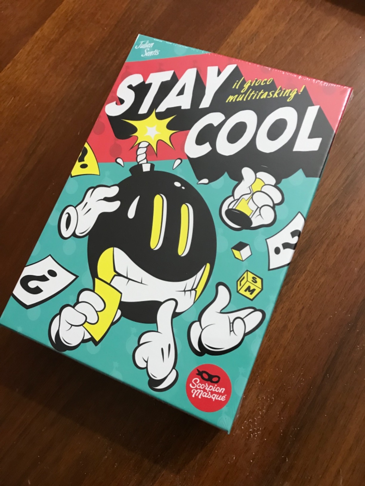 Asmodee Stay Cool party game di abilità 3-6 giocatori