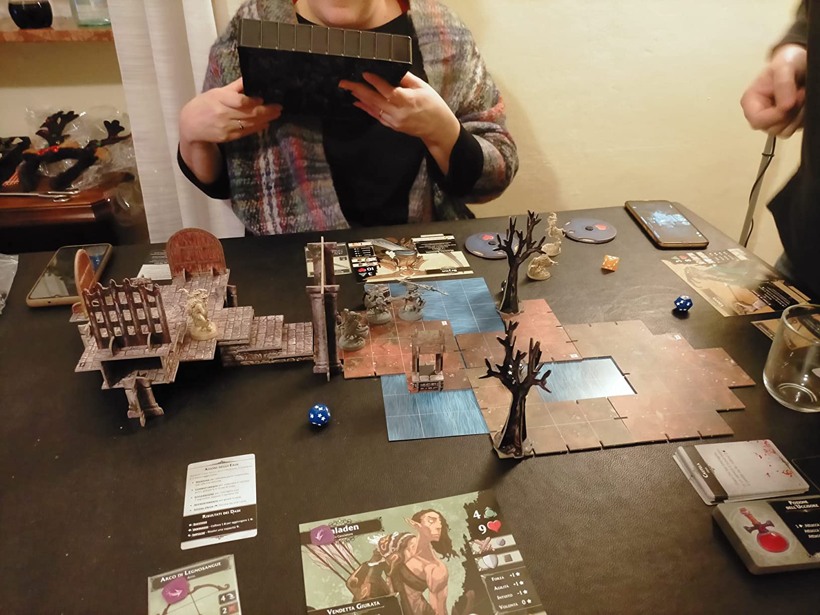 Asmodee Descent Leggende delle Tenebre gioco tavolo con app italiano