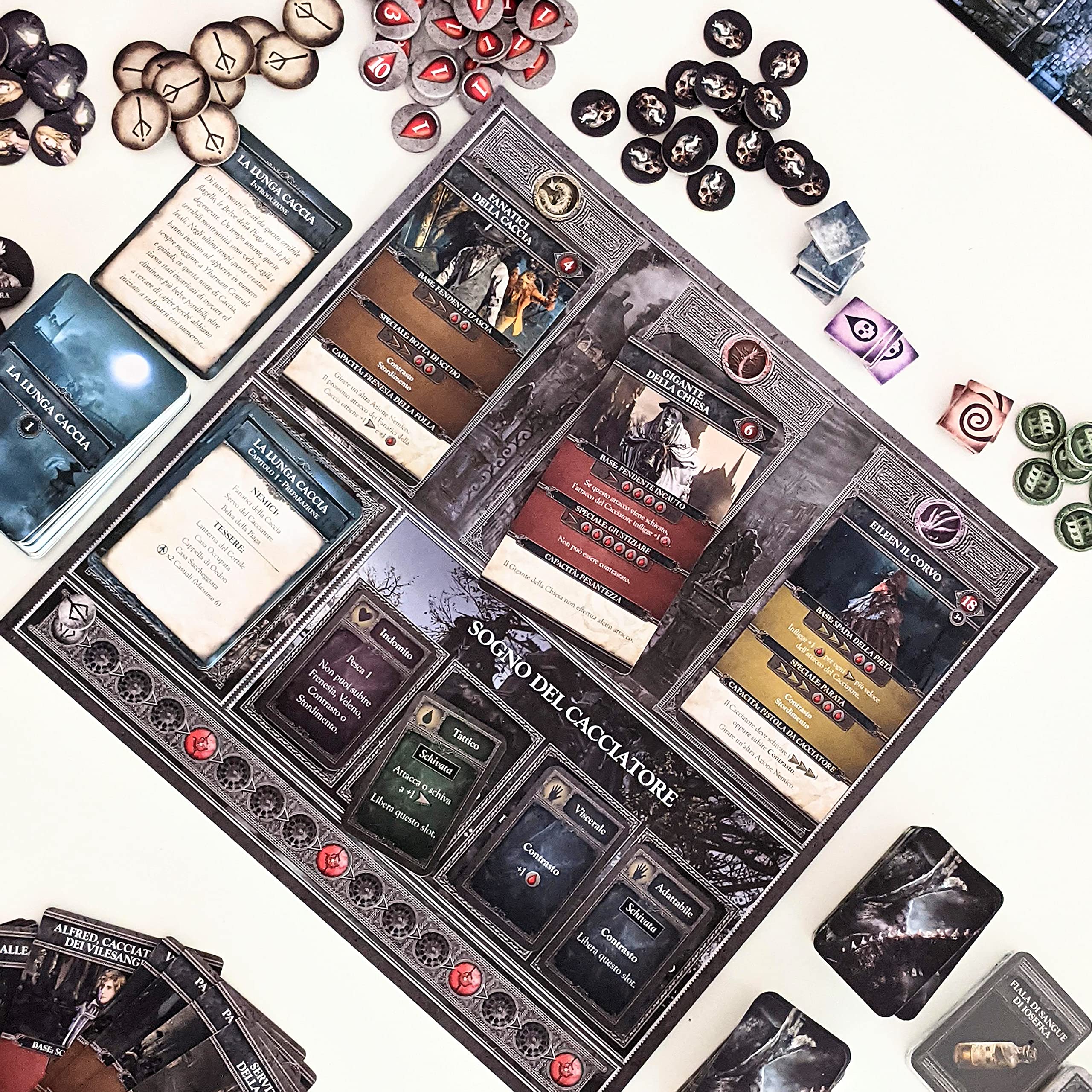 Asmodee Bloodborne Gioco da Tavolo cooperativo 1-4 giocatori