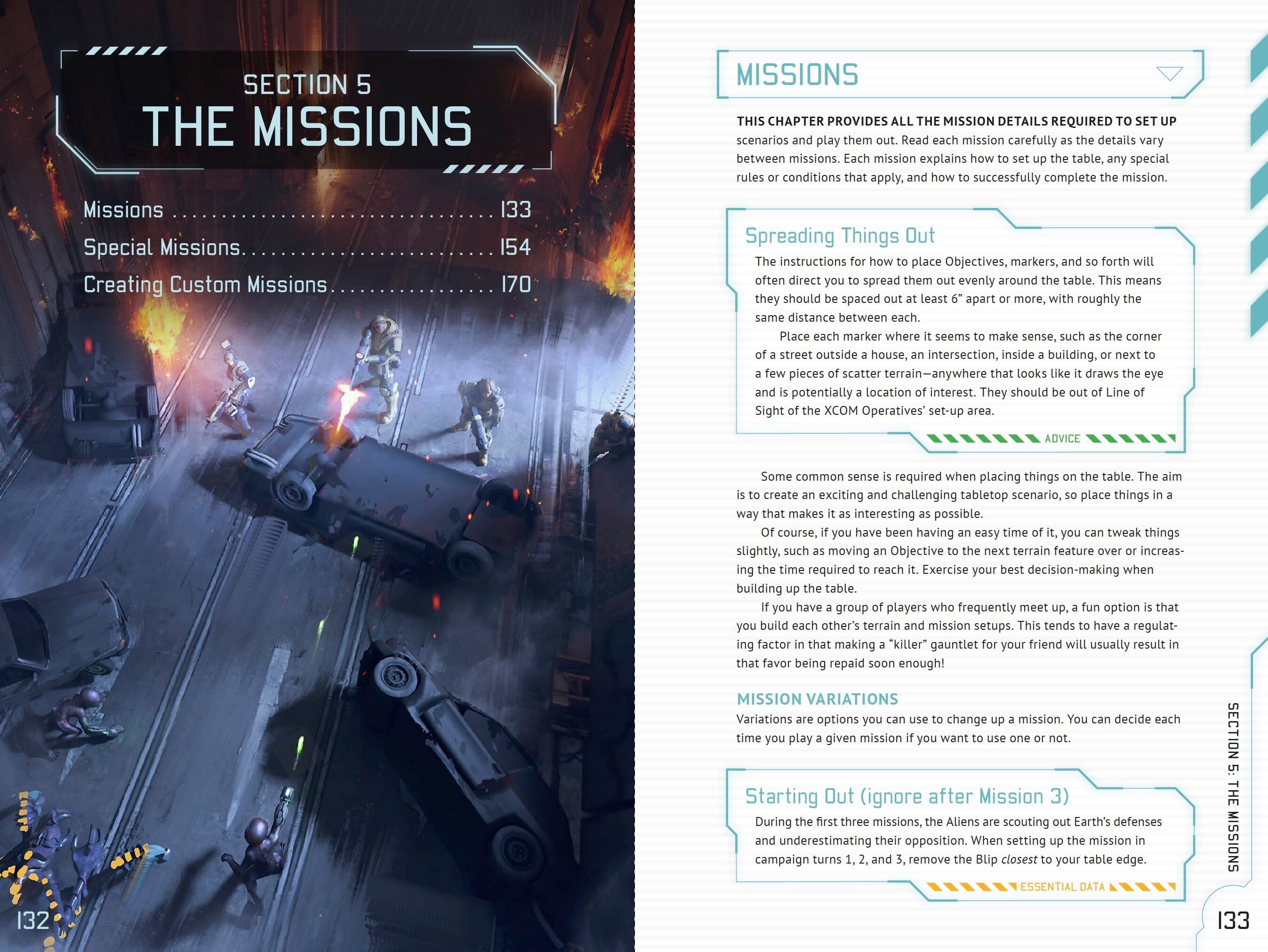 Modiphius XCOM: The Miniatures Game Manuale Base 280 Pagine