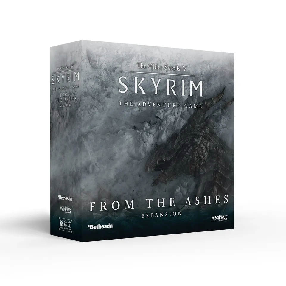 Modiphius Skyrim Adventure From The Ashes espansione gioco tavolo
