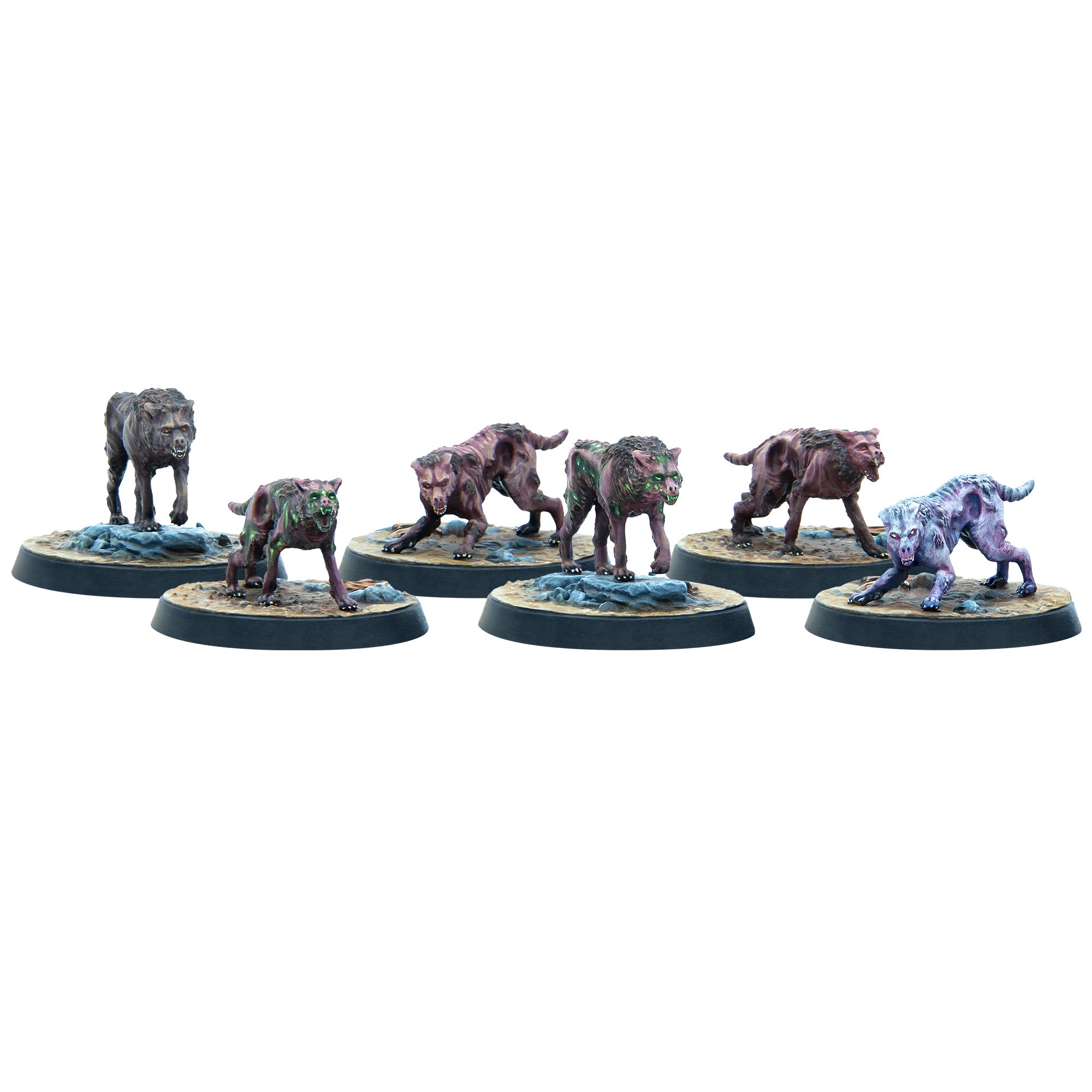 Modiphius Fallout Wasteland Warfare Mongrel Scavenging Pack 6 Resina