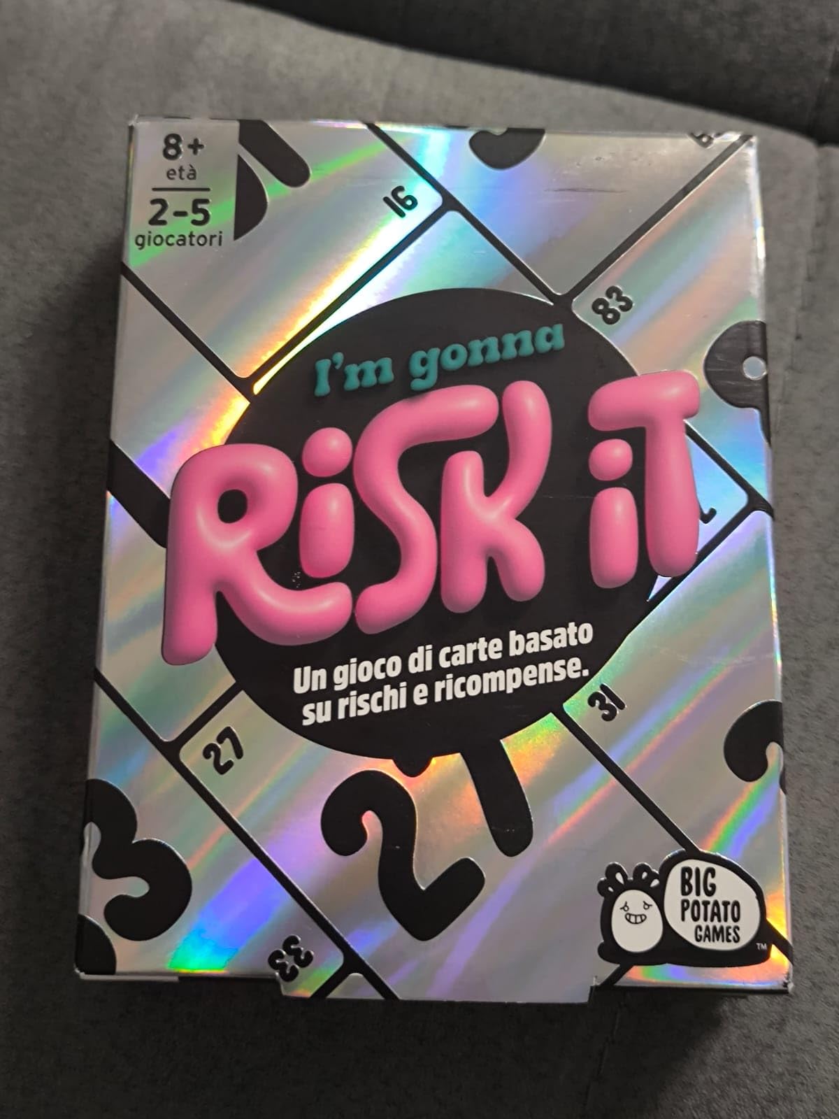 Asmodee Risk It Gioco di Carte Numeri 2-5 Giocatori